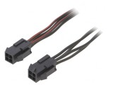 Cablu Micro-Fit 3.0 tată-tată 4 pini 0.8m PVC 4A