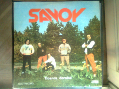 Vinil (vinyl) - Savoy - Floarea dorului (Electrecord) foto