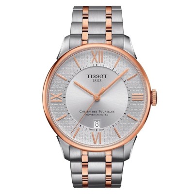 Ceas Barbati, Tissot, T-Classic Chemin Des Tourelles Powermatic 80 T09940722080 - Marime universala foto