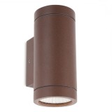 Aplica exterior cu LED Vince DB 9454, orientare in sus / in jos, 2 x 3W, lumina calda, maro, modern