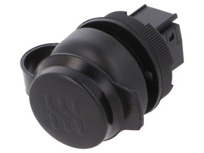 Soclu USB 22mm FrontCom IP65 Negru foto