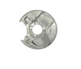 Protectie stropire disc frana Mercedes W123, 01.1975-12.1985, Spate, Stanga, metal
