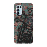 Husa compatibila cu Oppo A73 model Vintage still alive today, Silicon, TPU, Viceversa, Transparent, Carcasa