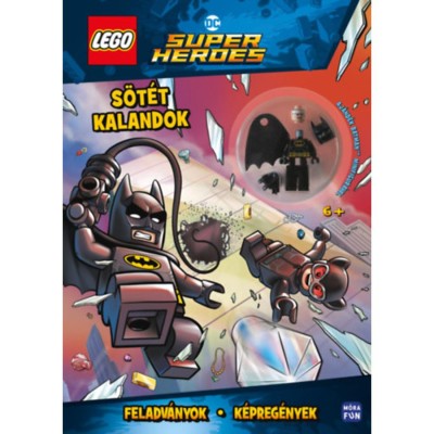 LEGO DC Super Heroes - S&amp;ouml;t&amp;eacute;t kalandok - Foglalkoztat&amp;oacute;k&amp;ouml;nyv Batman minifigur&amp;aacute;val foto