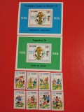 ZAIRE, FOTBAL - COLIȚE + SERIE COMPLETĂ MNH