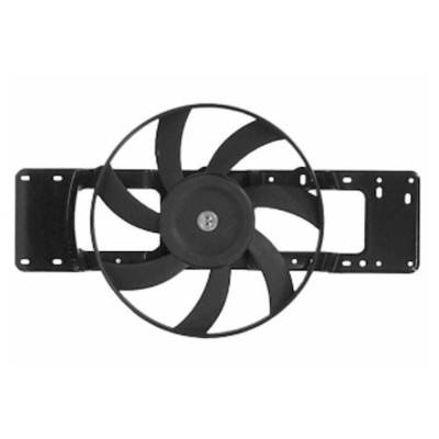 GMV radiator electroventilator Renault R19, 1988-1996, Renault Clio, 1990-1998 Motor 1, 1; 1, 2; 1, 4, Renault Express/Extra/Rapid, 1985-1998 Benzina foto