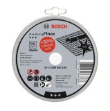 Disc debitare inox, Bosch Standard for Inox Rapido, 115 x 22.23 x 1 mm, set 10 bucati