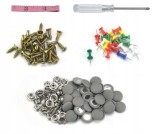 Kit Reparatie Tapiterie Auto Argintiu - Scule Service OEM
