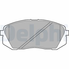 DELPHI LP2294 set placute frana,frana disc