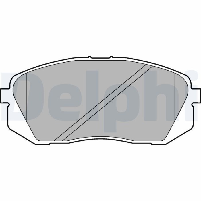 DELPHI LP2294 set placute frana,frana disc