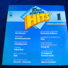 various - Das Waren Hits 1 _ vinyl,LP _ CBS ( 1982, Germania)