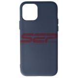 Husa Silicon iPhone 11 Pro, Dark Blue, High Copy - Protectie Premium