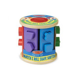 Cilindru sortator de forme, +1 an, Melissa&amp;Doug