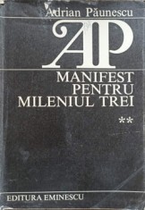 MANIFEST PENTRU MILENIUL TREI VOL.2-ADRIAN PAUNESCU-223238 foto
