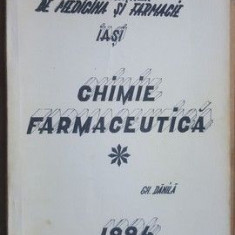 Chimie farmaceutica- Gh.Danila