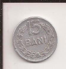 Romania 15 bani 1975 , V1 foto