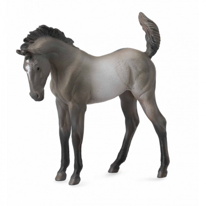 Figurina Manz Mustang Grulla, 9 x 8 cm