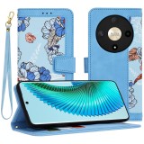 Husa personalizata fete Honor Magic6 Lite Techsuit FlipCraft, bleu