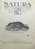 U. CRT Interbelica - Revista Natura - Nr. 4 1930