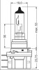 Bec 12V H15 15/55 W Original Osram 74004 64176