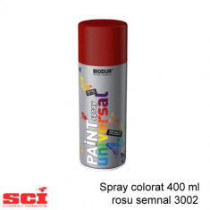 Spray colorat 400 ml rosu semnal 3002 foto