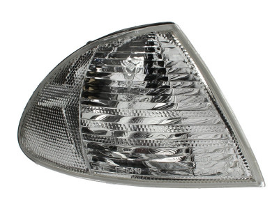 Lampa semnalizare fata Bmw Seria 3 (E46) Sedan/Estate 06.1998-09.2001 TYC partea dreapta , 200820BE1, Alb , cu soclu semnalizare foto