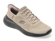 Pantofi sport SKECHERS gri, BOUNDER 2.0, din material textil