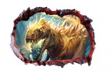 Cumpara ieftin Sticker decorativ cu Dinozauri, 85 cm, 4202ST-1