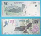 Argentina 50 Pesos 2018 &#039;Condor&#039; UNC serie: 24530389 B p#363