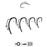 Carlig crap XV2 Curved Titan 5 buc/ plic Mustad (Marime Carlige: Nr. 4)