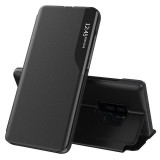Husa Samsung Galaxy S9 Plus Eco Leather View flip tip carte, negru
