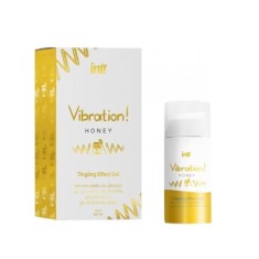 Gel cu Efect Vibrator Aroma Miere 15 ml