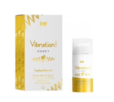Gel cu Efect Vibrator Aroma Miere 15 ml foto