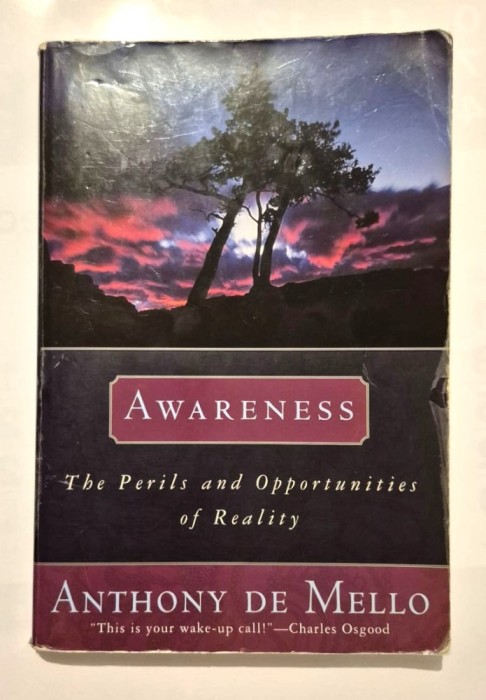Awareness: Perils &amp; Opportunities of Reality, Paperback - Anthony De Mello, carte in limba engleza