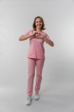 Bluză medicală Yoyo 250 - Roz S