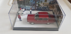 Macheta Renault 12 La route Bleu 1:43 foto