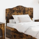 vidaXL Tăblie cap cu headboard Stejar fumuriu 100 cm Lemn compozit 888699