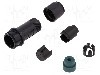 Conector circular, tata, 10 pini, BULGIN - PXP4011/10P/4045