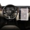 Folie Protectie Navigatie Tesla Model S 2016+, Duragon, protectie Display Navigatie, silicon Transparent, Anti-zgarieturi, kit instalare