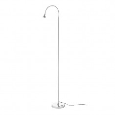 Lampadar LED, 2 W, inaltime 166 cm, 88 lm, 3000 K, Argintiu foto