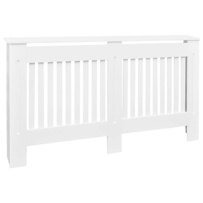 Masca de calorifer, dulap radiator, alb, 152 cm, MDF foto