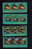 Romania 2012 Fauna Pesti Triptic MNH 3 serii complete LP 1944, Nestampilat