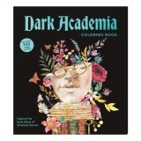 Dark Academia Coloring Book Capture the Eerie Allure of Scholarly Secrets