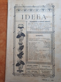 Revista ideia iunie 1921-revista pedagogica-literara-sociala