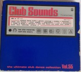 Various &ndash; Club Sounds Vol.55 NM / VG+ 3 cd uri house trance Sony Germania 2010
