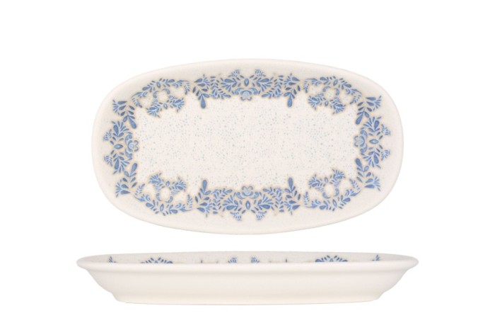 Rinart Placa de service - Valeria - Por&Aring;&pound;elan - 25x15 cm - set de 2