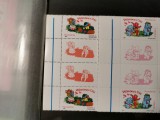 VOC LP 1579 a ZIUA INDRAGOSTITILOR, PERECHI VERTICALE 2 TIMBRE + 2 VINIETE, MNH