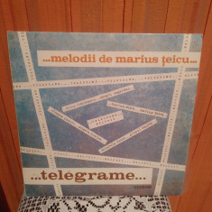 -Y- Marius ?eicu ? Melodii De Marius ?eicu... - ...Telegrame... DISC VINIL foto