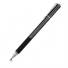 Creion Tech-Protect Pen STYLUS, 2 Varfuri, Negru