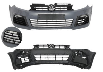 Bara fata Vw Golf 6 (5k) 10.2008-2013 Model R, Grunduita, echipata cu grile, 5K0807221AD foto